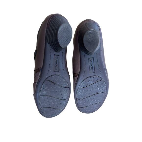 Cobb Hill By Rockport Bark Leather Laurel Slip On Shoes Size 6.5 Classy Comfort - Picture 5 of 8